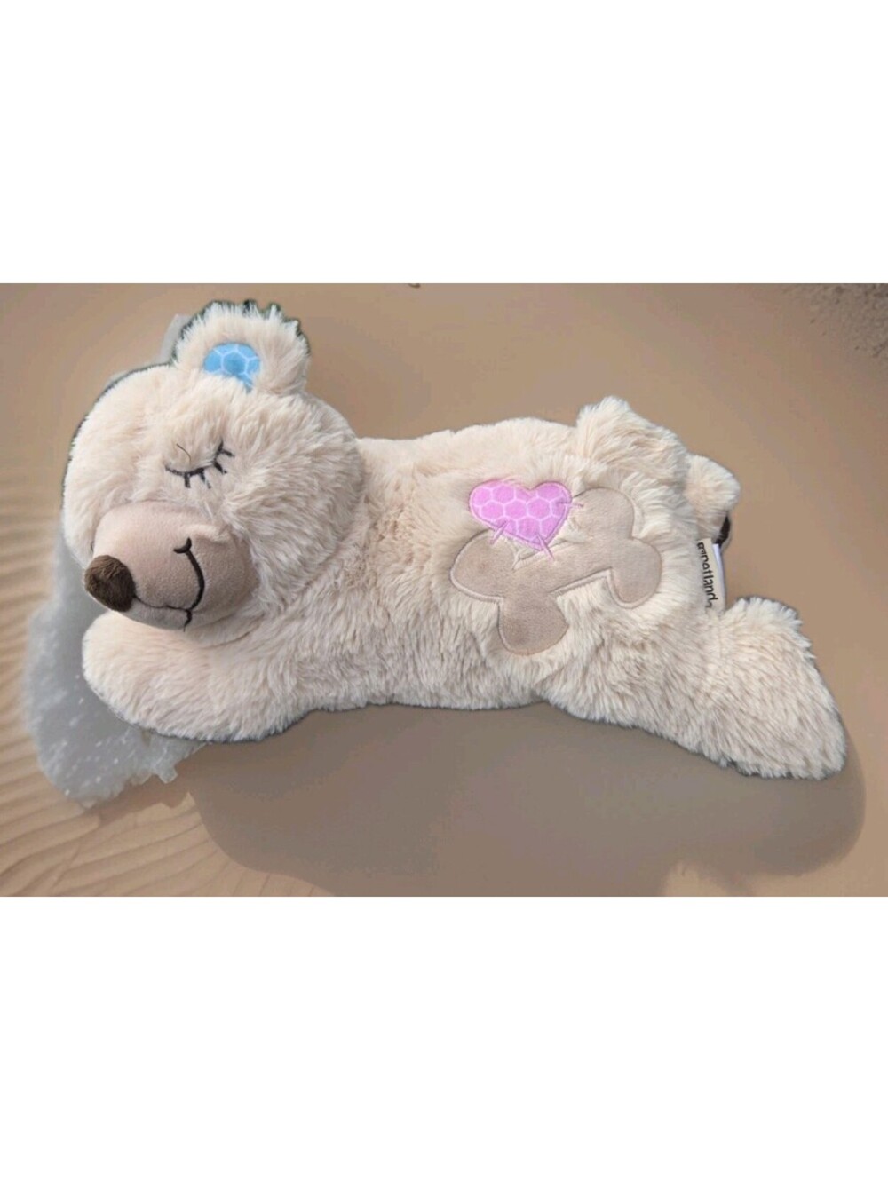Petland Plush 12" Soft  Toy Pet  Bear & Warmer Bag Puppy Anxiety Relief